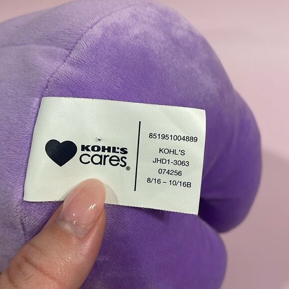 Kohls Cares DR SEUSS Plush MARVIN K. MOONEY Will You Please Go Now Purple Do 17" - Picture 8 of 9
